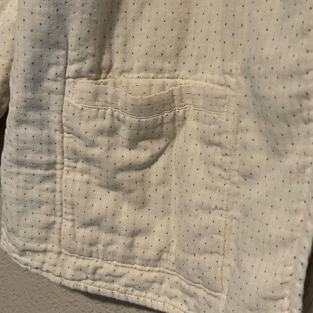 Women's Cream Coat Reversible - Picture 3 of 8